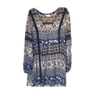 Altar’d State Abstract Geometric Pattern Dress Size Small